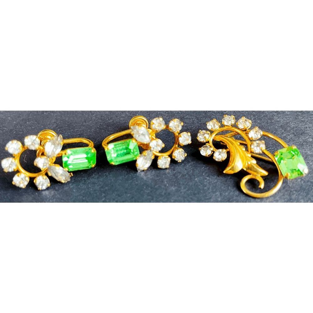 12k Gold Filled Vintage DCE Curtis Demi-parure